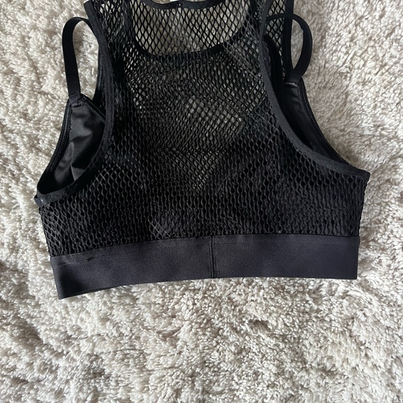real Savage x Fendy Black Mesh Bralette - Picture 6 of 6